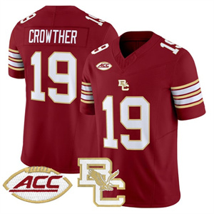 Boston College Eagles 2025 Vapor Limited Jersey All Stitched #19 Welles Crowther
