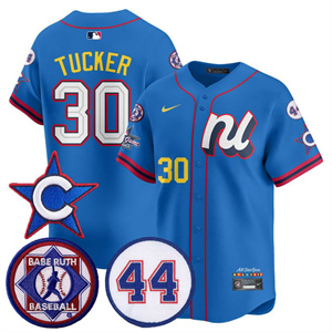 Men's Chicago Cubs National League 2025 MLB All-Star Jersey V3 All Stitched Kyle Tucker #30