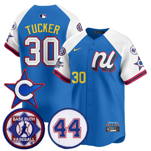 Men's Chicago Cubs National League 2025 MLB All-Star Jersey V3 All Stitched Kyle Tucker #30