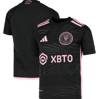 Men's Inter Miami CF Custom Black Soccer Jersey