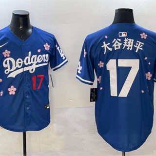 Men's Los Angeles Dodgers #17 ?????ƽ Royal 2025 Tokyo Series Limited Stitched Baseball Jersey