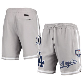 Men's Los Angeles Dodgers Grey Shorts