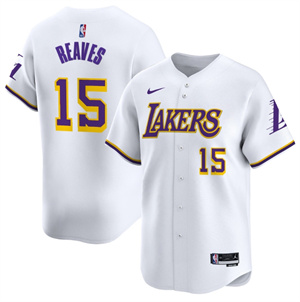 Men's Los Angeles Lakers Association Austin Reaves #15 Vapor Baseball Jersey