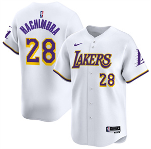 Men's Los Angeles Lakers Association Rui Hachimura #28 Vapor Baseball Jersey