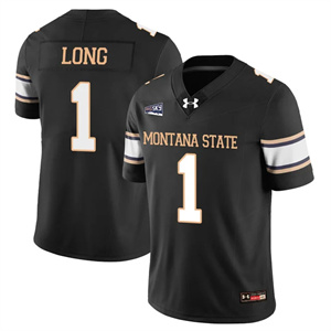 Men's Montana State Bobcat #1 Chris Long Football Jersey All Stitched
