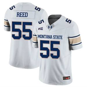 Men's Montana State Bobcat #55 JT Reed Football Jersey All Stitched
