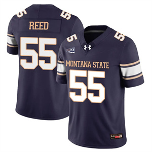 Men's Montana State Bobcat #55 JT Reed Football Jersey All Stitched