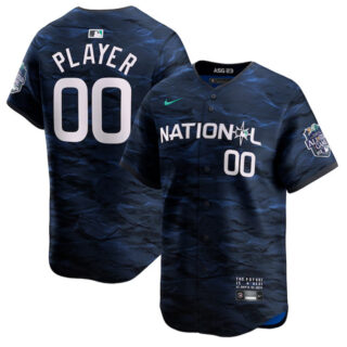 Men's New York Mets Active Player Cutsom Royal 2023 All-Star Cool Base Stitched Baseball Jersey