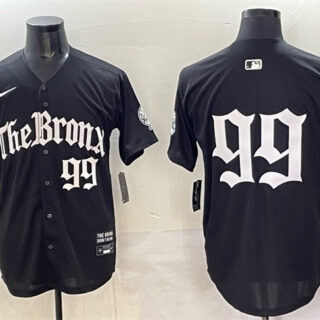 Men's New York Yankees #99 Aaron Judge Black 'Gothic Legacy Edition' Vapor Premier Limited Stitched Baseball Jersey