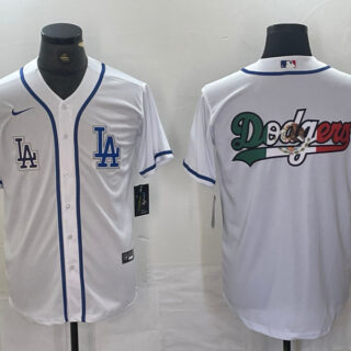 Men's New York Yankees White Team Big Logo Cool Base Stitched Baseball Jersey