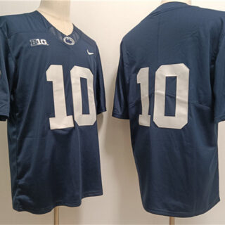 Men's Notre Dame Fighting Irish #10 Sam Hartman Navy Limited Stitched Jersey