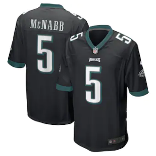 Men's Philadelphia Eagles #5 Donovan McNabb Black Vapor Untouchable Limited Jersey