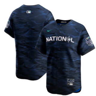 Men's San Diego Padres Blank Royal 2023 All-Star Cool Base Stitched Baseball Jersey
