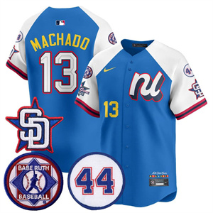 Men's San Diego Padres National League 2025 MLB All-Star Jersey V3 All Stitched Manny Machado #13