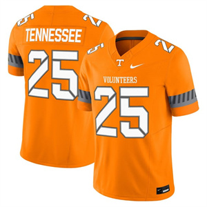 Men's Tennessee Volunteers #25 Tennessee 2025 'Smokey Grey Series' Vapor Limited Jersey V2 All Stitched