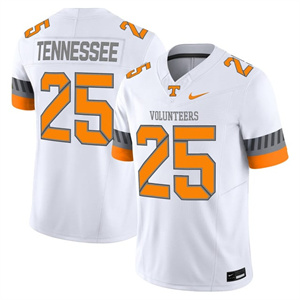 Men's Tennessee Volunteers #25 Tennessee 2025 'Smokey Grey Series' Vapor Limited Jersey V2 All Stitched