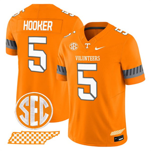 Men's Tennessee Volunteers #5 Hendon Hooker 2025 'Smokey Grey Series' Vapor Limited Jersey V2 All Stitched