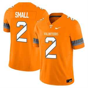 Men's Tennessee Volunteers #2 Jabari Small 2025 'Smokey Grey Series' Vapor Limited Jersey V2 All Stitched