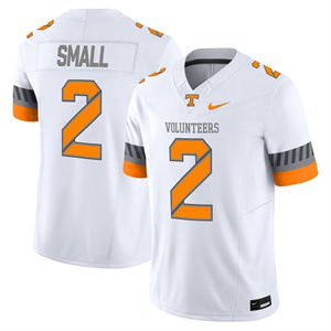 Men's Tennessee Volunteers #2 Jabari Small 2025 'Smokey Grey Series' Vapor Limited Jersey V2 All Stitched