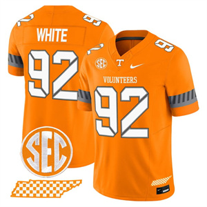 Men's Tennessee Volunteers #92 Reggie White 2025 'Smokey Grey Series' Vapor Limited Jersey V2 All Stitched