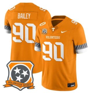 Tennessee Volunteers 2025 Spirit Jersey All Stitched Dominic Bailey #90
