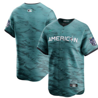 Men's Texas Rangers Blank Teal 2023 All-Star Stitched Baseball Jersey