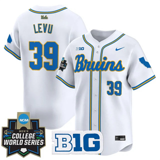 Men's UCLA Bruins #39 Mulivai Levu 2025 World Series Vapor Premier Limited Jersey All Stitched