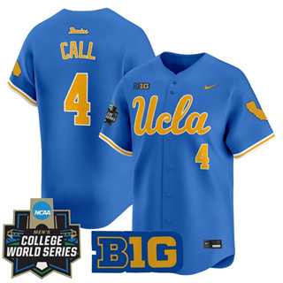 Men's UCLA Bruins #4 Phoenix Call 2025 World Series Vapor Premier Limited Jersey All Stitched