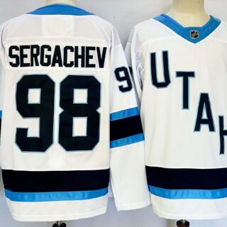 Men's Utah Hockey Club ACTIVE PLAYER Custom White Stitched Jersey