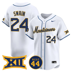 Men's West Virginia Mountaineers #24 Chase Swain 2025 Vapor Premier Limited Jersey All Stitched