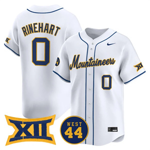 Men's West Virginia Mountaineers #0 Jace Rinehart 2025 Vapor Premier Limited Jersey All Stitched