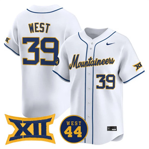 Men's West Virginia Mountaineers #39 Kyle West 2025 Vapor Premier Limited Jersey All Stitched
