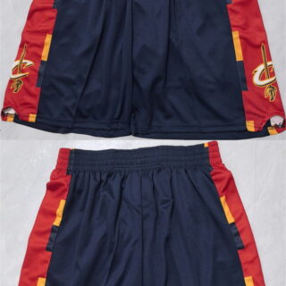 Men's Cleveland Cavaliers Navy Shorts(Run Small)