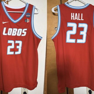 Men's New Mexico Lobos Active Player Custom Red Stitched Basketball Jersey