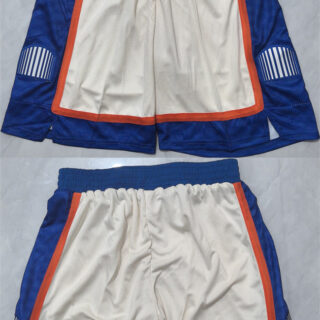 Men's New Yok Knicks White 2026 Shorts (Run Small)