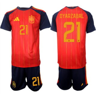 2026 Red Home Soccer Jersey Suit