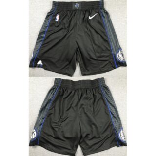 Mens Dallas Mavericks Navy Shorts (Run Small)