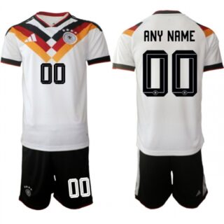 Men's Germany Custom White 2025-26 Home Soccer Jersey Suit