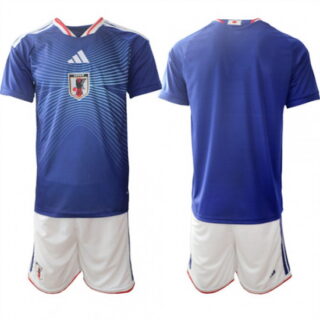 Men's Japan Blank National Team FIFA x World Cup 2026 Home Blue On Field Jersey
