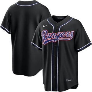 Men's Los Angeles Dodgers Blank Fashion Black Out Stitched Baseball Jersey