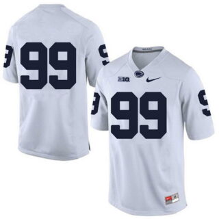 Men's Nike Penn State Nittany Lions #99 Stitched Navy College Football Jersey - No Name