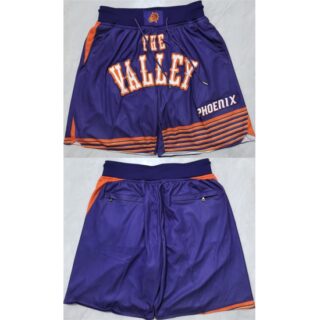 Men's Phoenix Suns Purple Shorts (Run Small)
