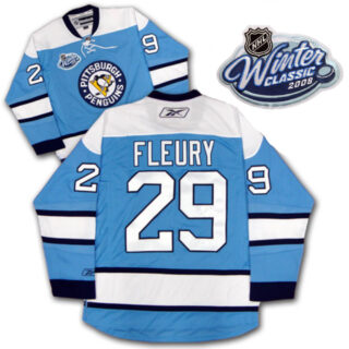Men's Pittsburgh Penguins 2008 Winter Classic #29 Marc-Andre Fleury Jerseys