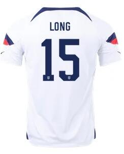 Men's United States 15# white Soccer Jersey
