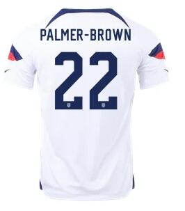Men's United States 22# white Soccer Jersey