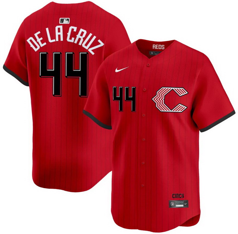 Men's #44 Elly De La Cruz Cincinnati Reds 2026 City Connect Vapor Premier Limited Jersey - All Stitched