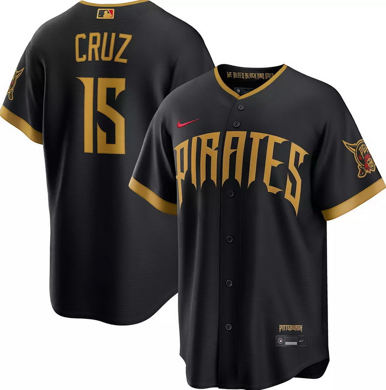 Men's Pittsburgh Pirates Oneil Cruz #15 2026 City Connect Stadium Jersey