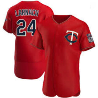 Minnesota Twins #24 Trevor Larnach Red Jerseys