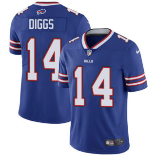 Nike Bills #14 Stefon Diggs Royal Blue Team Color Men's Stitched NFL Vapor Untouchable Limited Jersey