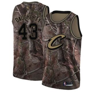 Nike Cavaliers #43 Brad Daugherty Camo NBA Swingman Realtree Collection Jersey
